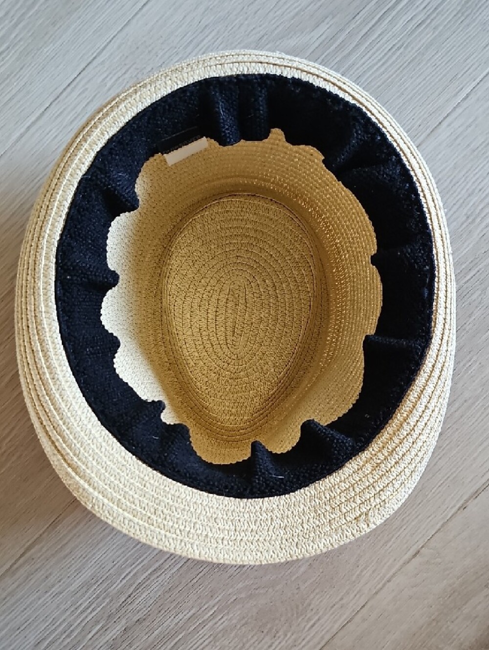 Quiksilver Straw Fedora with Blue Band - Picture 8 of 8